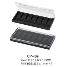Square Plastic Compact Case Cp-489